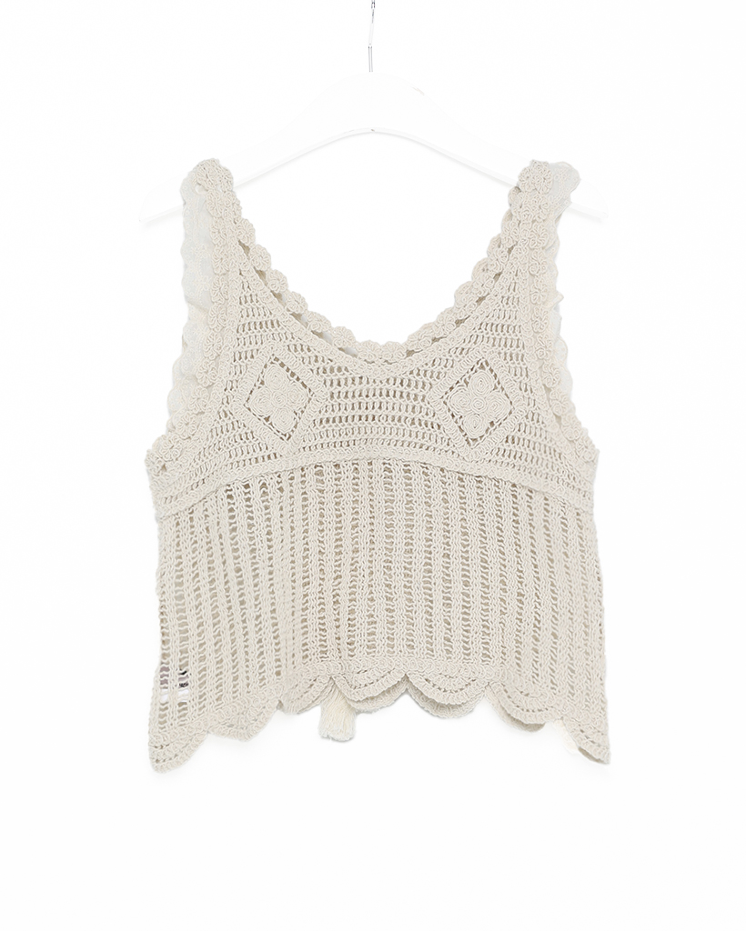 ヴィンテージクロシェベスト | ファッション通販サイト NUGU