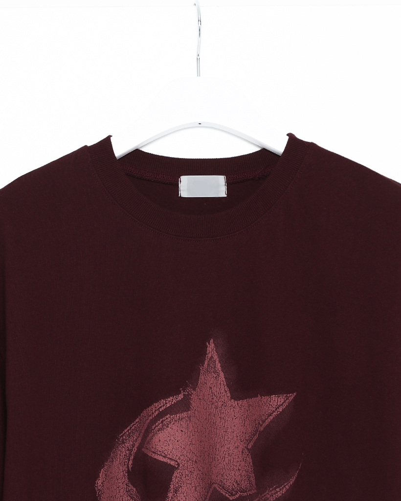 ムーンスターペインティングハーフTシャツ | ファッション通販