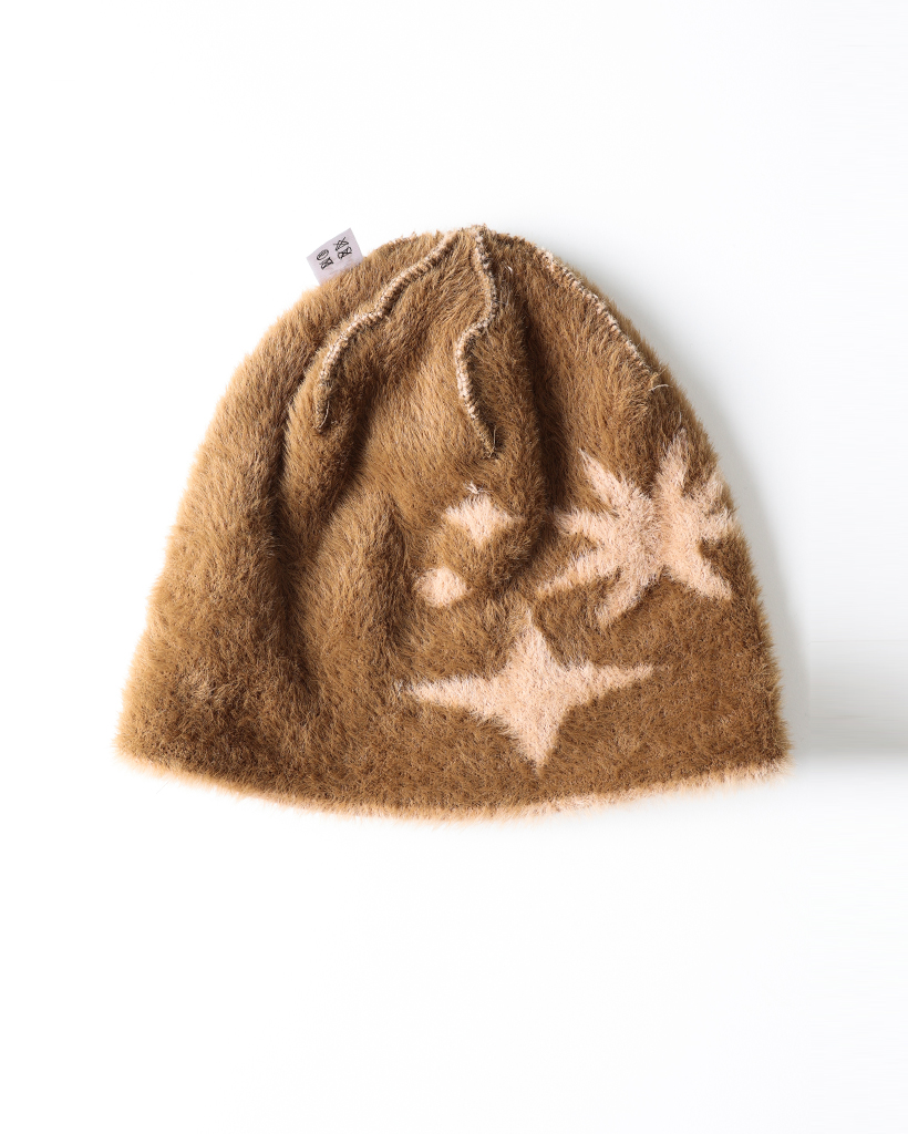 ユニセックス スター刺繍ビーニー | ファッション通販サイト NUGU