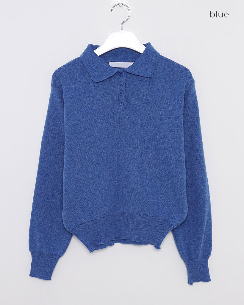 秋再入荷]ボタンカラーニット | ファッション通販サイト NUGU