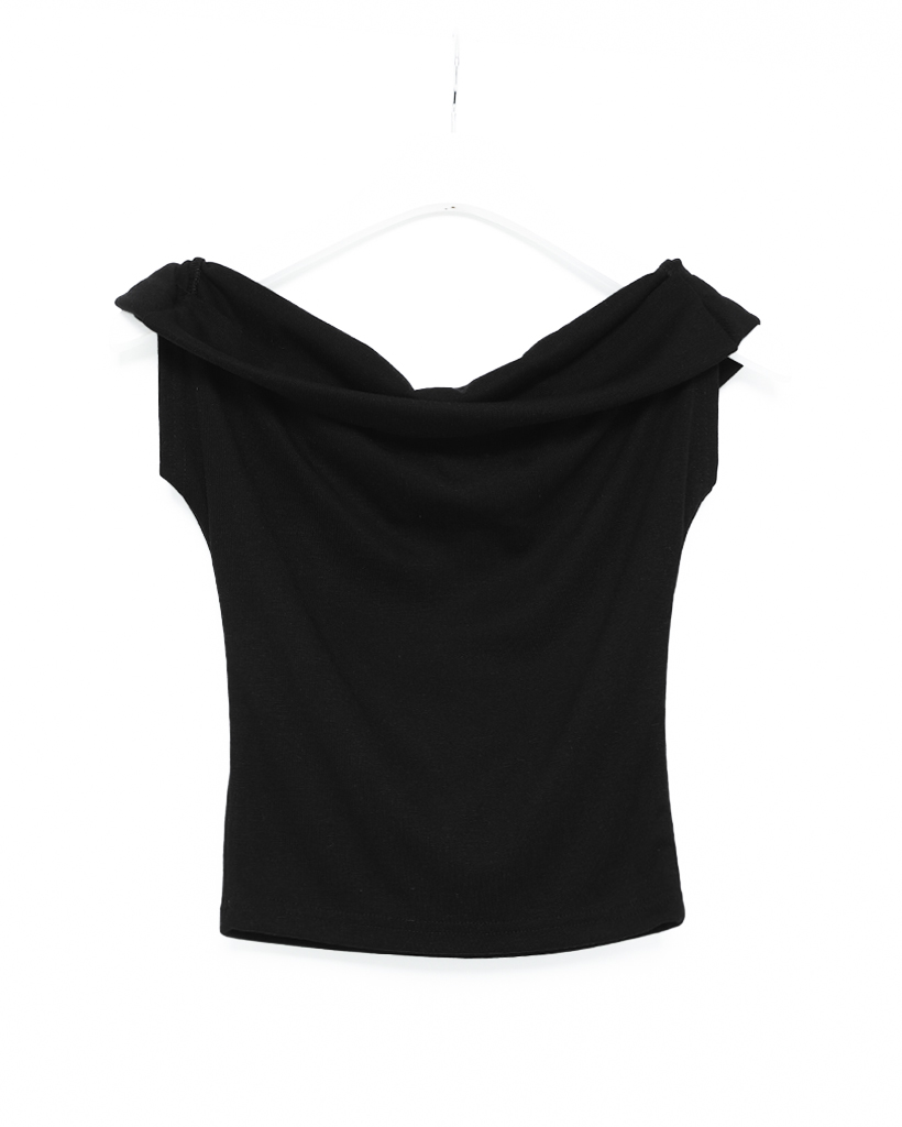 ドレープオフショルダーTシャツ | ファッション通販サイト NUGU