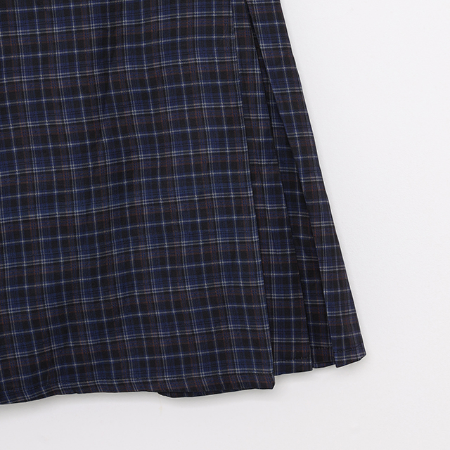 シルクチェックスカート 20241011220_bf0ce7e00c1e20c503