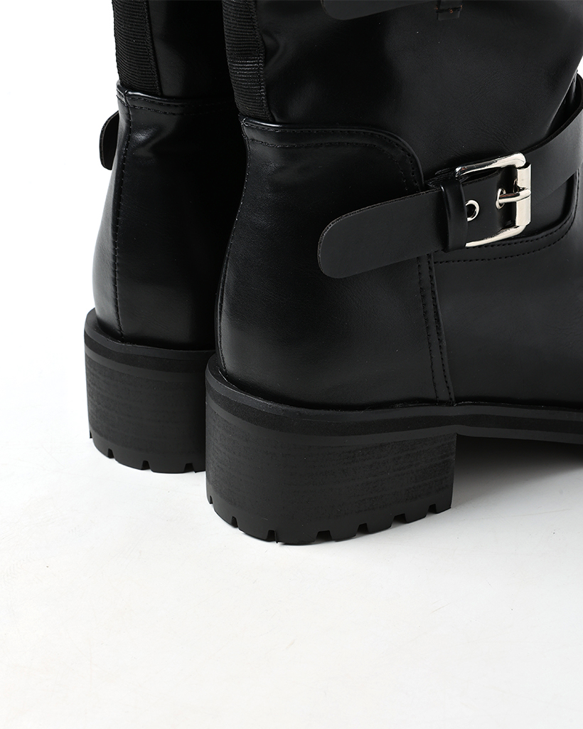 ツーバックルミドルブーツ | ファッション通販サイト NUGU