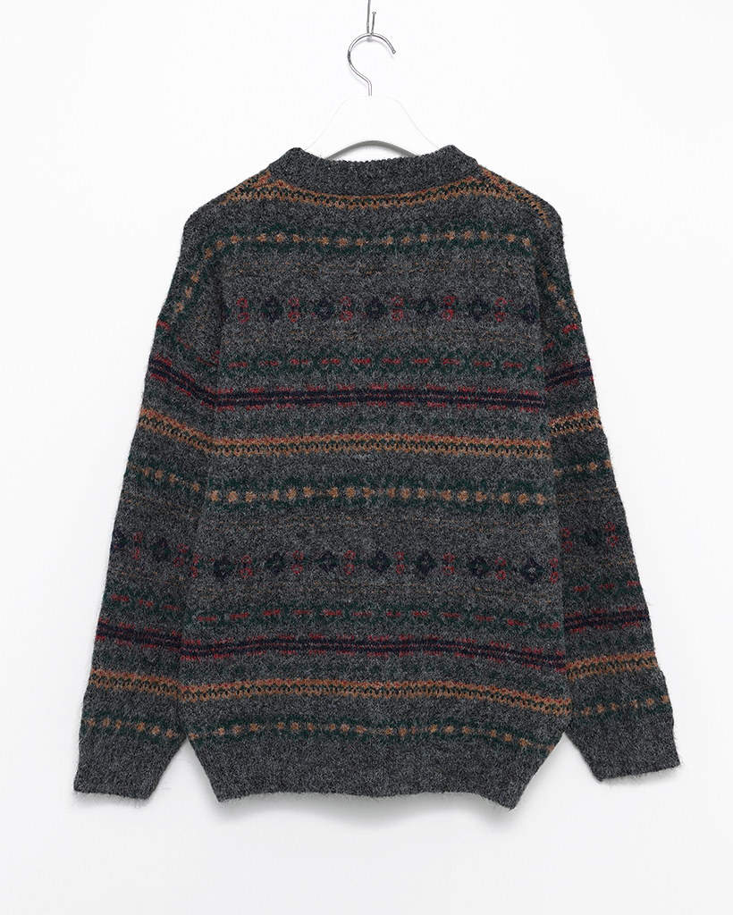 アイアイ フェアアイルパターンヘアリーニットセーター | ファッション通販