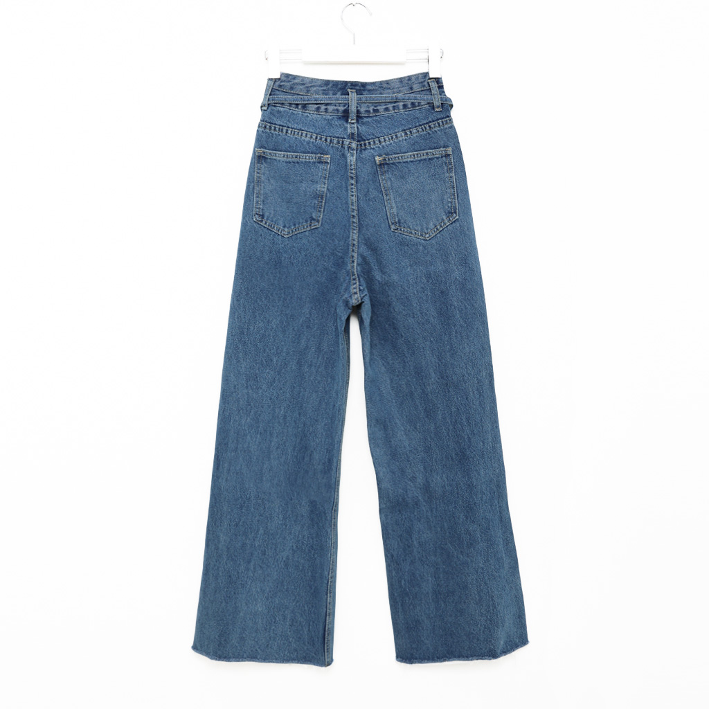 5ボタンワイドデニムパンツ | ファッション通販サイト NUGU