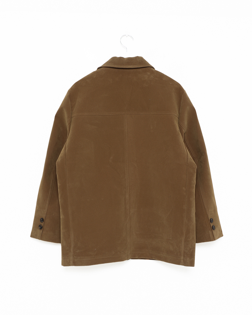 スチャンオーバーサイズスエードジャケット | ファッション通販サイト NUGU