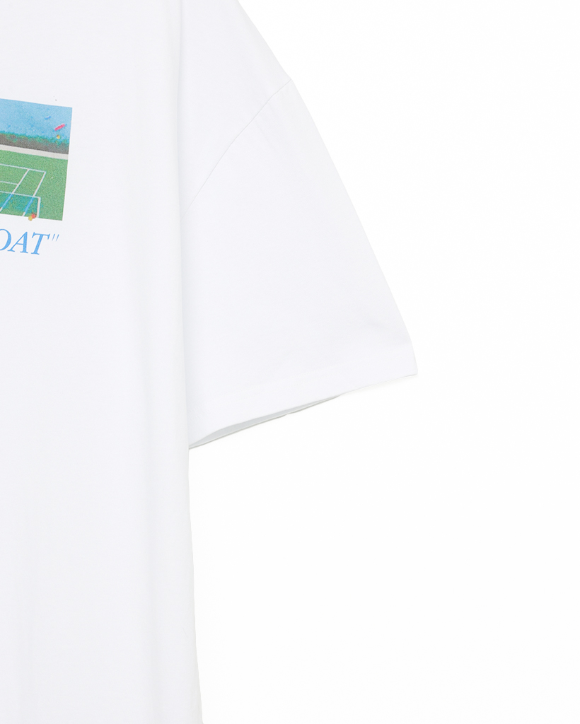 テニスコートプリント半袖Tシャツ | ファッション通販サイト NUGU