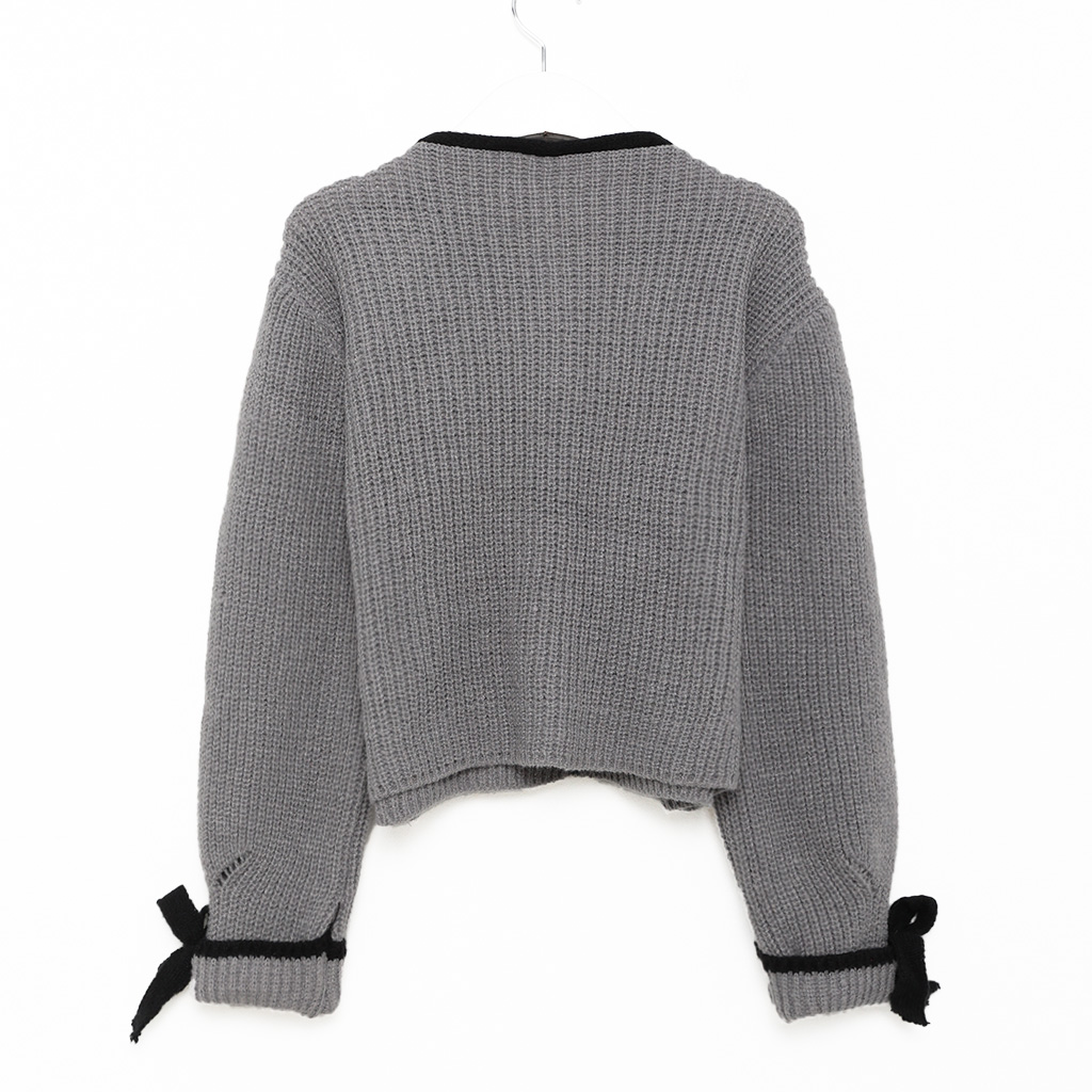 お揃いリボン【1099】 裾リボンカーディガン | ファッション通販サイト NUGU