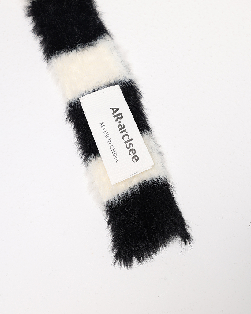 ストライプニットマフラー | ファッション通販サイト NUGU ストライプニットマフラー | ファッション通販サイト NUGU