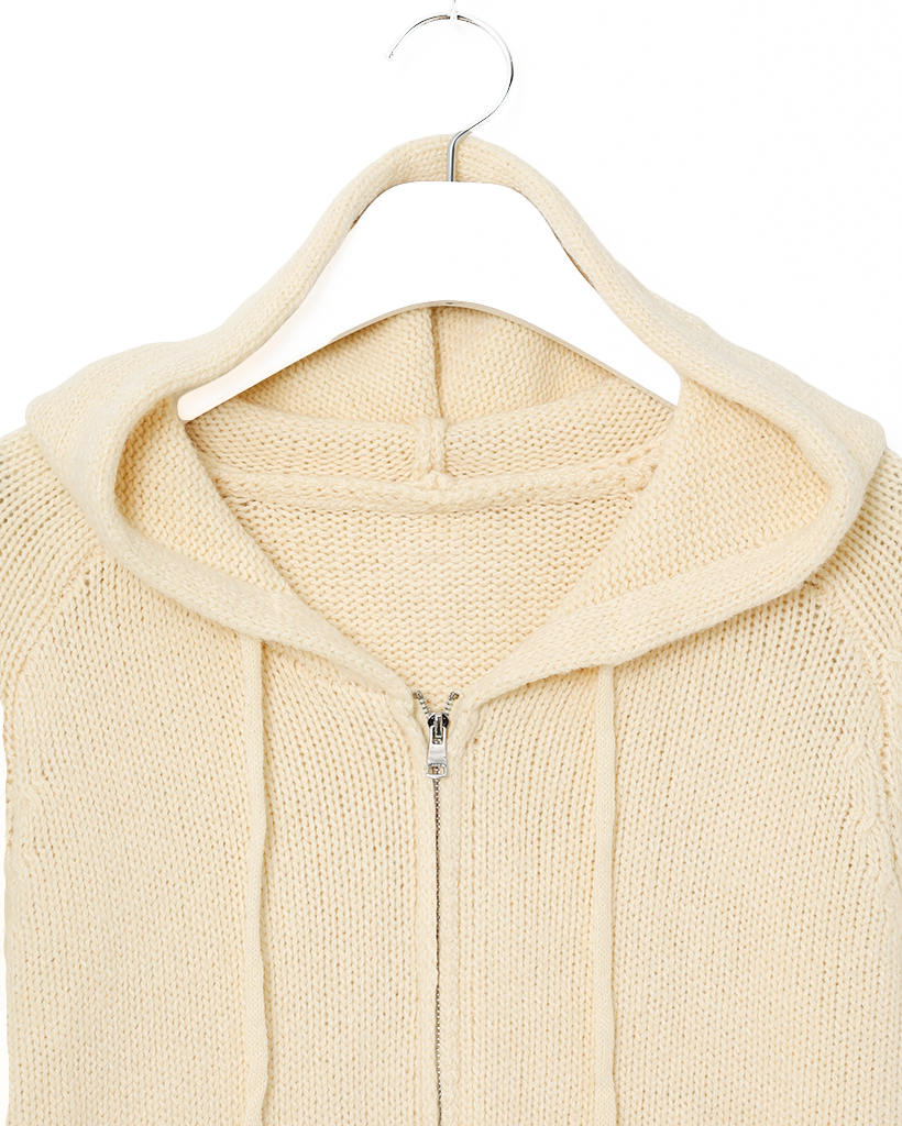 フードニットジップアップ | ファッション通販サイト NUGU