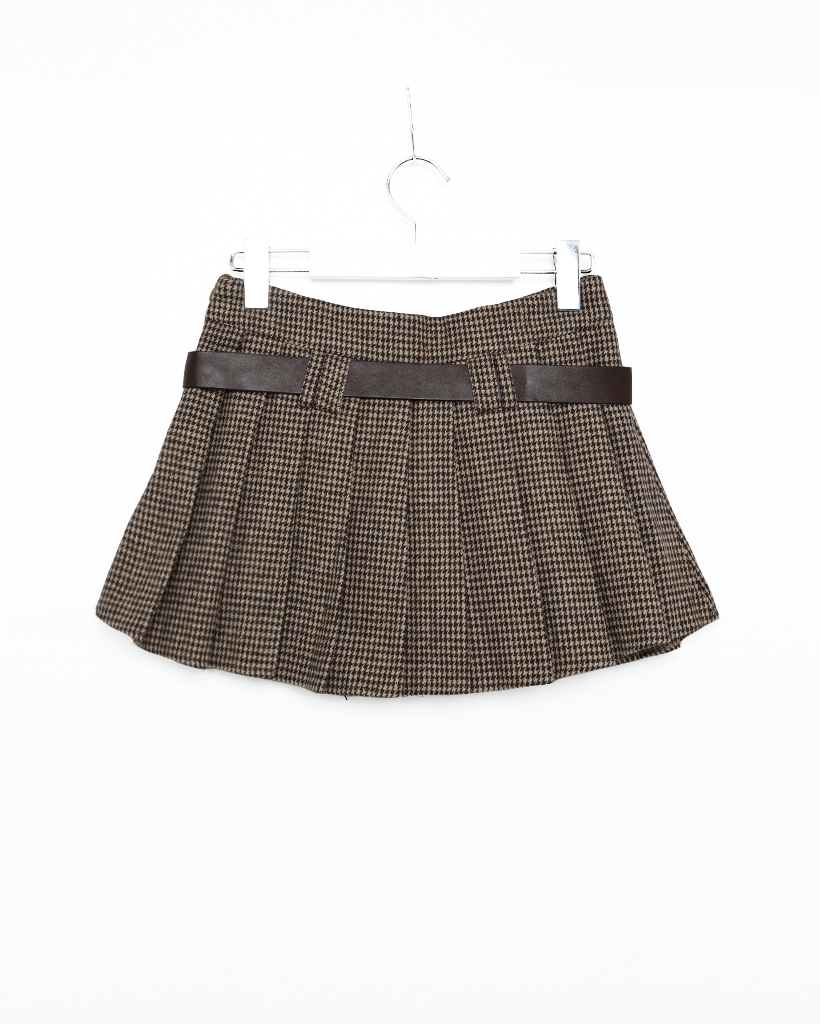 チェックプリーツマイクロミニスカート | ファッション通販サイト NUGU