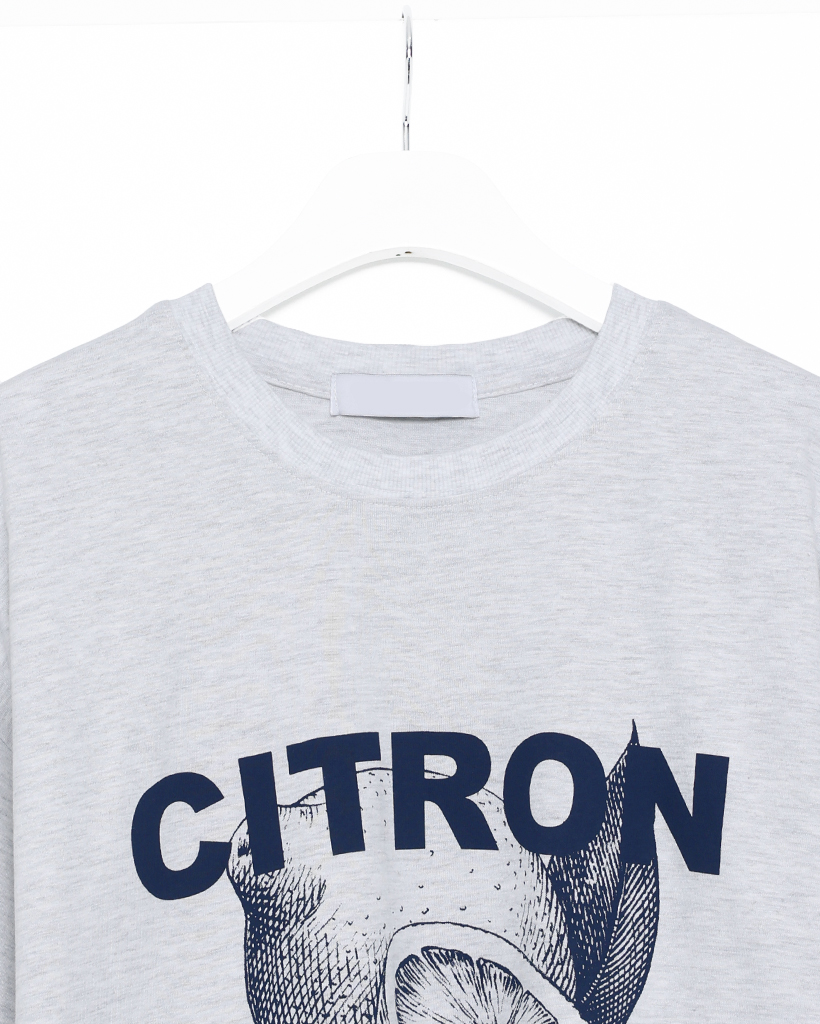 ユニセックス）レモンプリントTシャツ | ファッション通販サイト