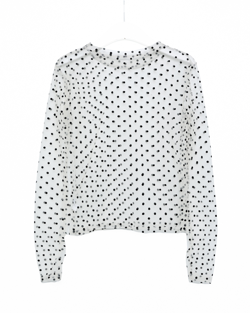 シースルードットTシャツ | ファッション通販サイト NUGU