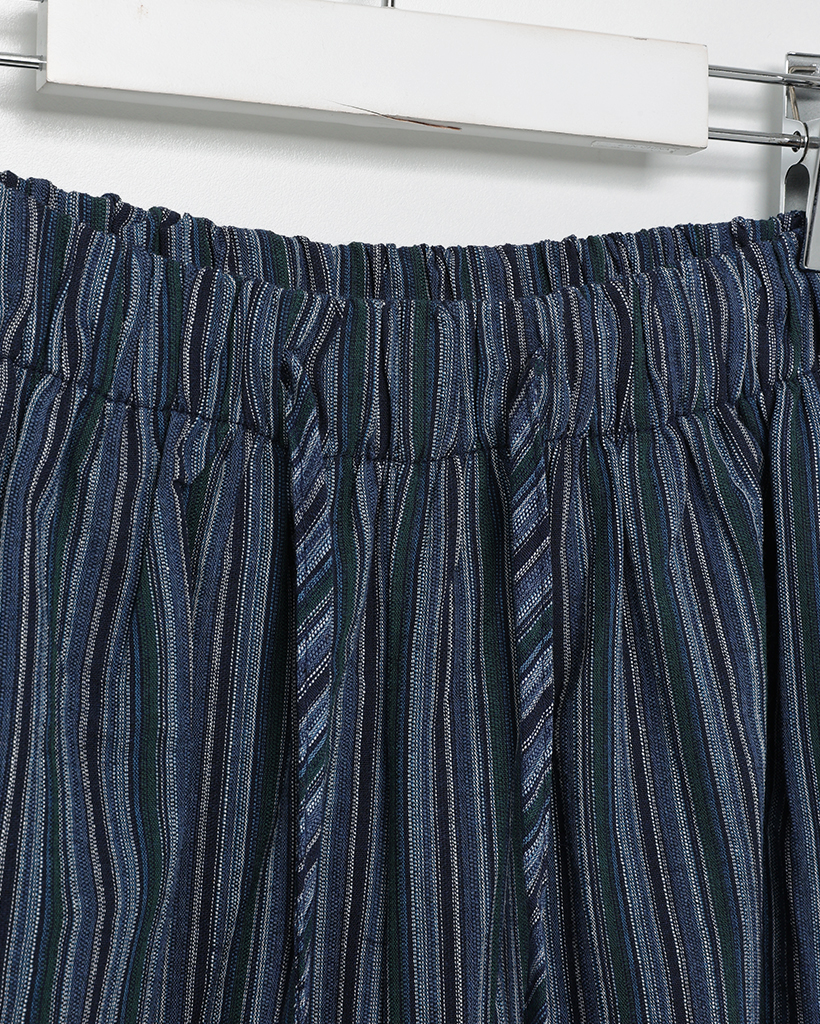 スリットマルチストライプワイドイージーパンツ | ファッション通販