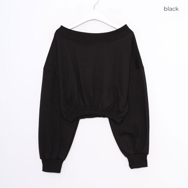 ワンショルダークロップドスウェット | ファッション通販サイト NUGU