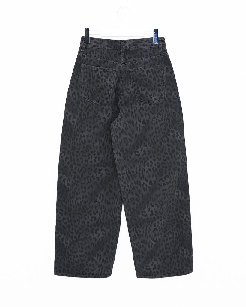 レオパードジェニーワイドパンツ | ファッション通販サイト NUGU