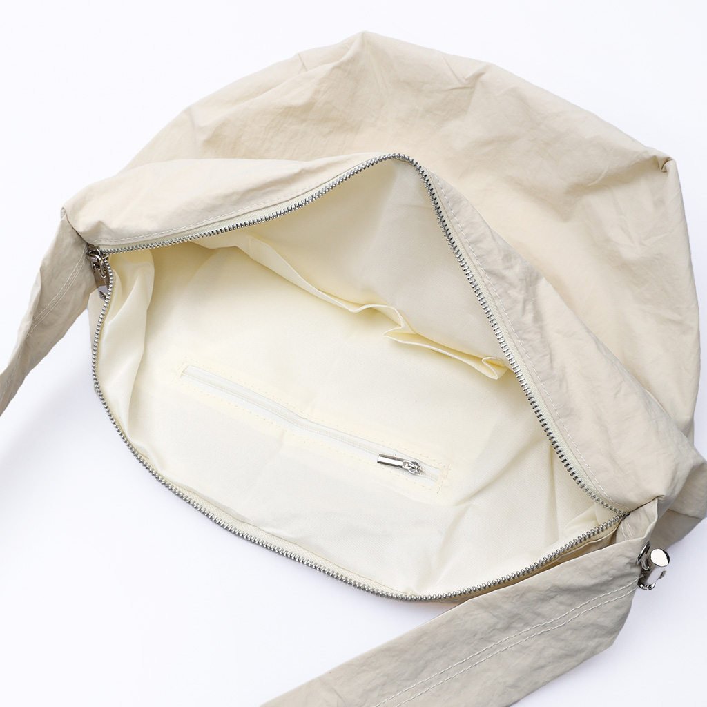 Masmarulez■ ナイロン2wayシャーリングバッグ_ Cream beige シャーリング2wayバッグ | ファッション通販サイト NUGU