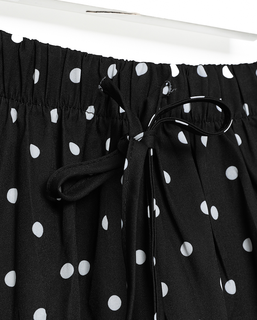 ドットフリルロングスカート | ファッション通販サイト NUGU