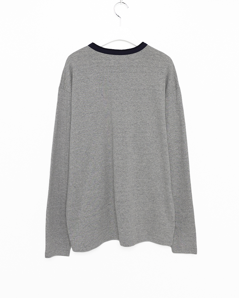リンガーヘンリーネック長袖Tシャツ | ファッション通販サイト NUGU