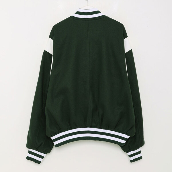 LADY VOLUME ウール バーシティジャケット ウールバーシティジャケット | ファッション通販サイト NUGU