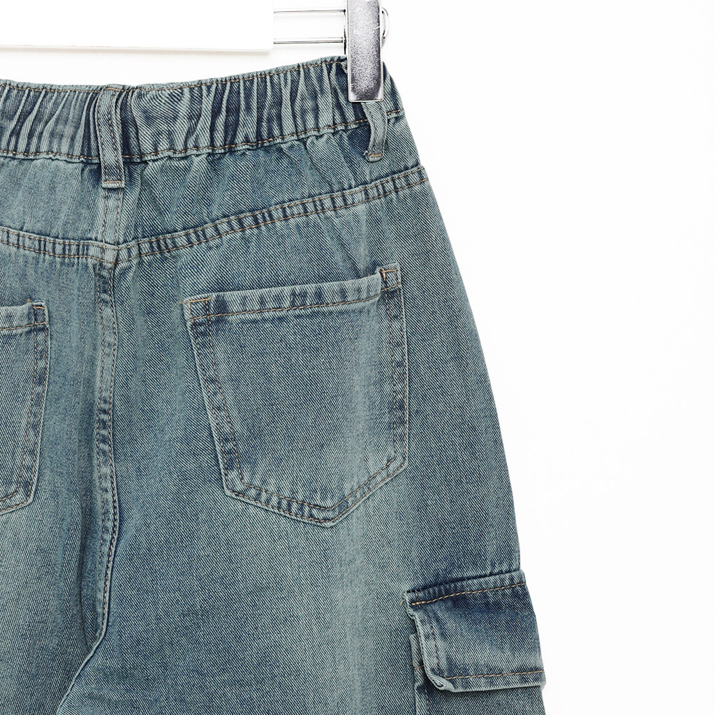 ストリングカーゴデニムパンツ | ファッション通販サイト NUGU