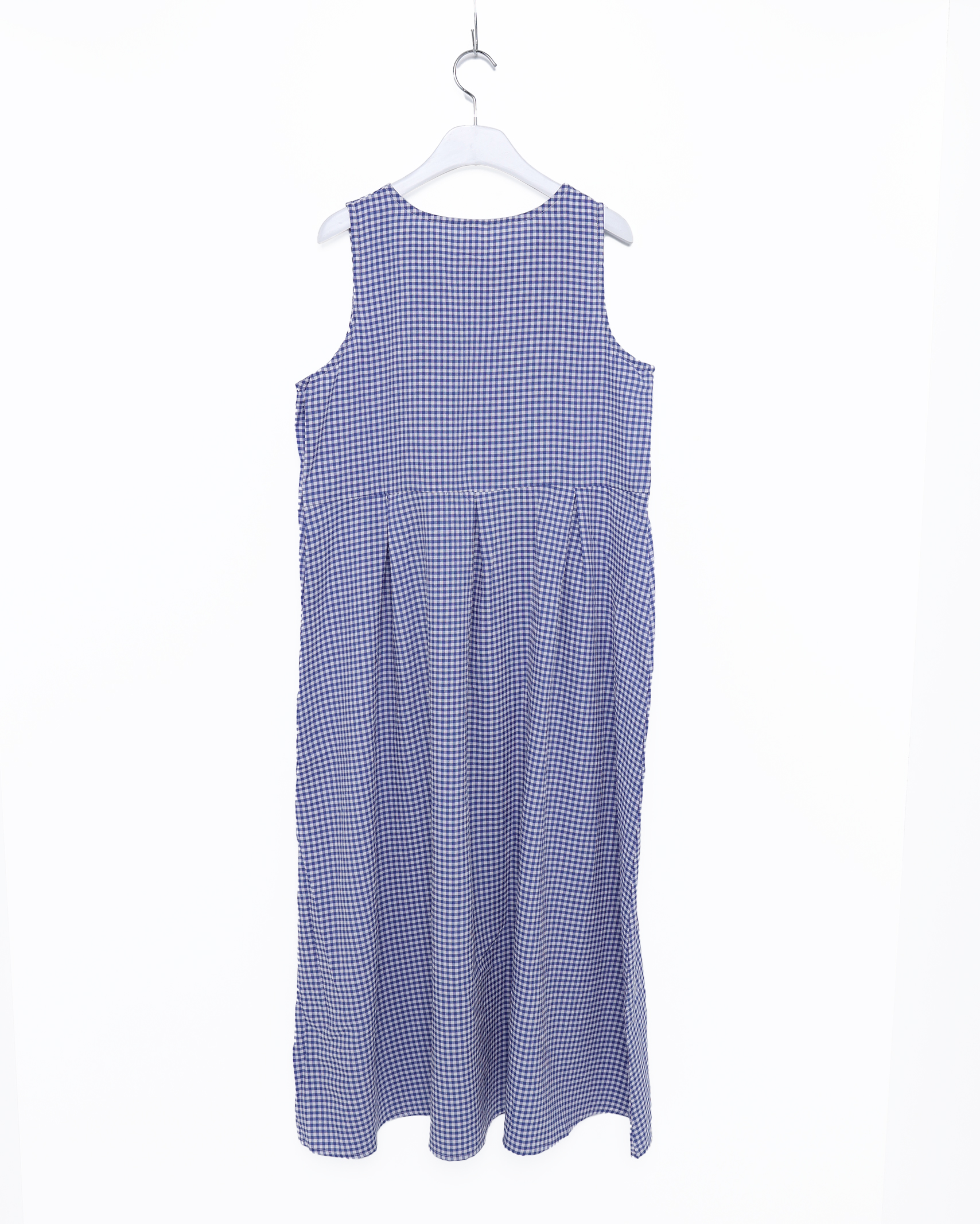 サイドボタンチェックワンピース | ファッション通販サイト NUGU