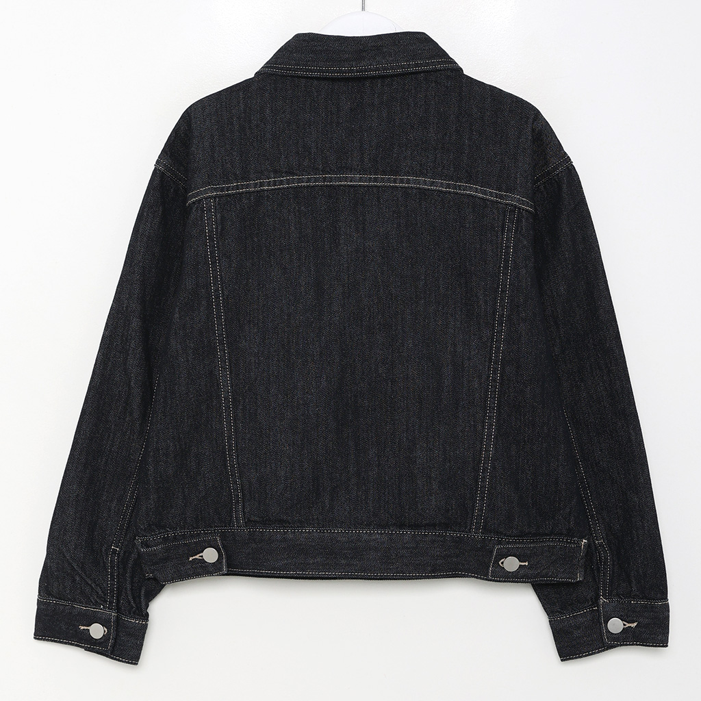 nugu klee ボクシーデニムジャケット⑅◡̈* nugu klee ボクシーデニムジャケット⑅◡̈* - メルカリ
