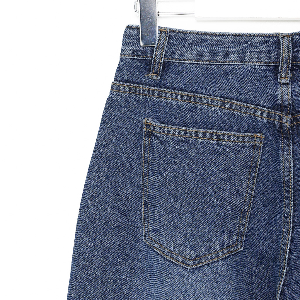 Nn♡ページ[2288] [2863] [2871] 秋再入荷]スリットポイントワイドデニムパンツ | ファッション