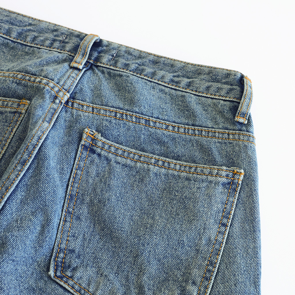 ⭐︎新品未使用⭐︎Washed flare denim pants ブラック Remake by VERS