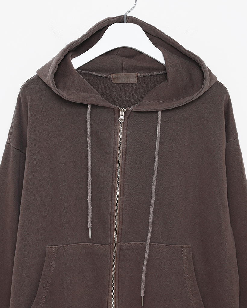 ビンテージウォッシュダブルジップパーカー | ファッション通販