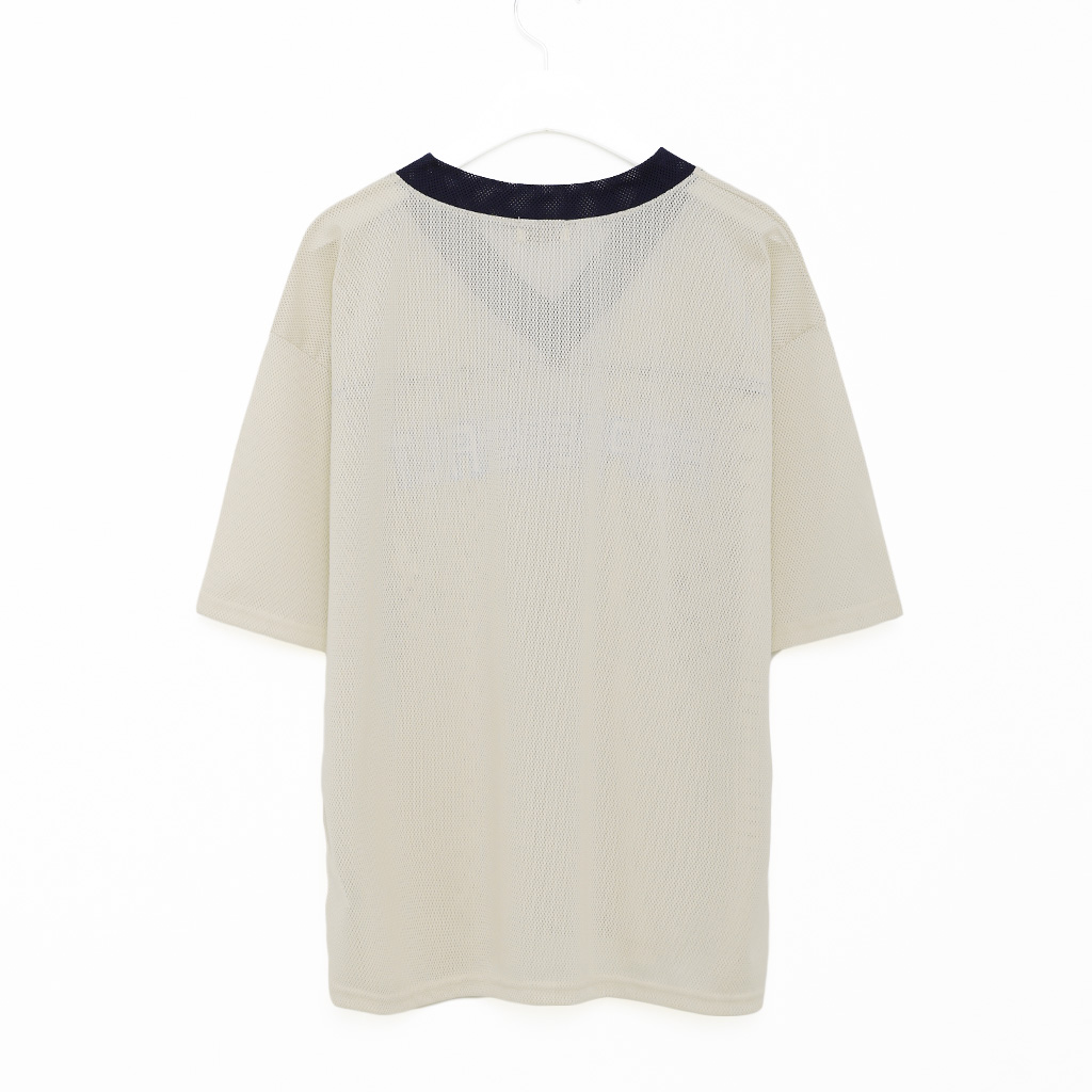 ハンドメイドv レタリング V ネックメッシュT シャツ | ファッション通販サイト