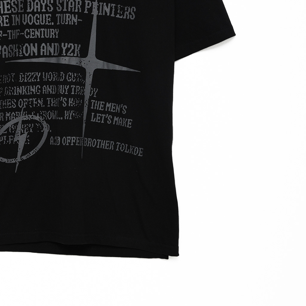 GENKITV グラフィック Tシャツ 黒 GRAPHIC TEE / グラフィックティー（Tシャツ/カットソー