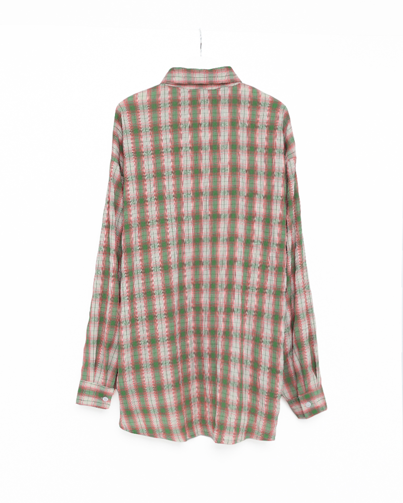 c0mi リメイク check shirt docking no-sleeve c0mi リメイク check shirt docking no-sleeve c0mi リメイク check