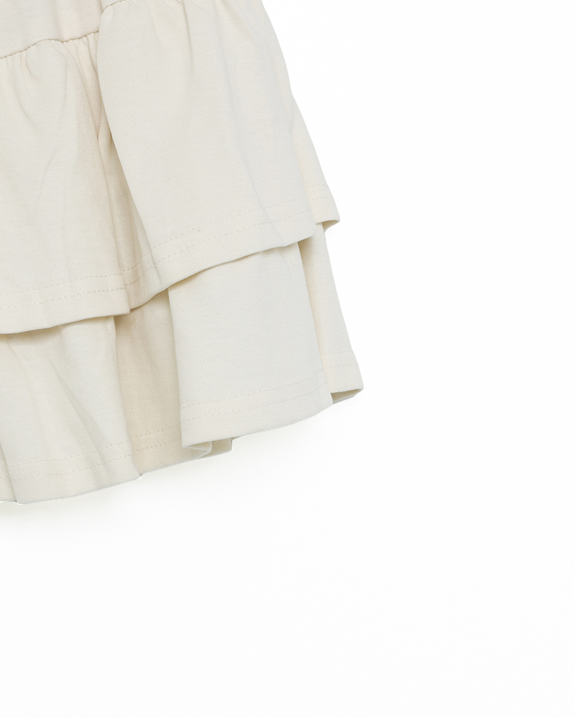 雑誌掲載✴︎新品ナインNINE フラワープリントシルクフリルティアードミニスカート 雑誌掲載✴︎新品ナインNINE フラワープリントシルクフリル