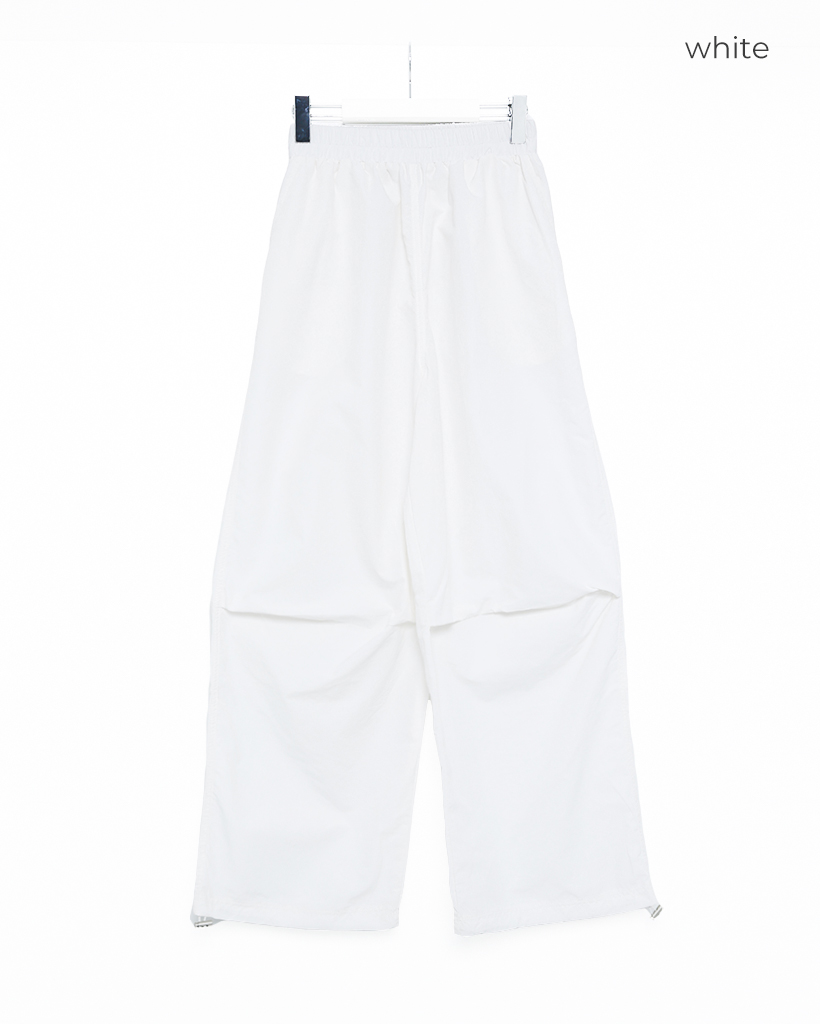 ユニセックス）ナイロンパラシュートワイドパンツ | ファッション通販