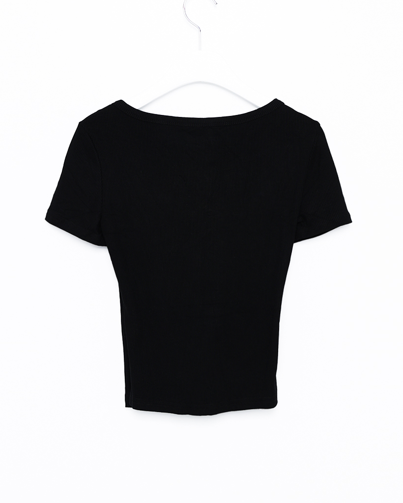 今季完売【新品】ハグオーワー フリルスリーブニットカーディガン black 今季完売【新品】ハグオーワー フリルスリーブニット