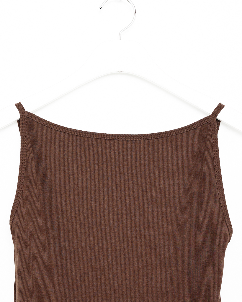 モカボートネックタンクトップ | ファッション通販サイト NUGU