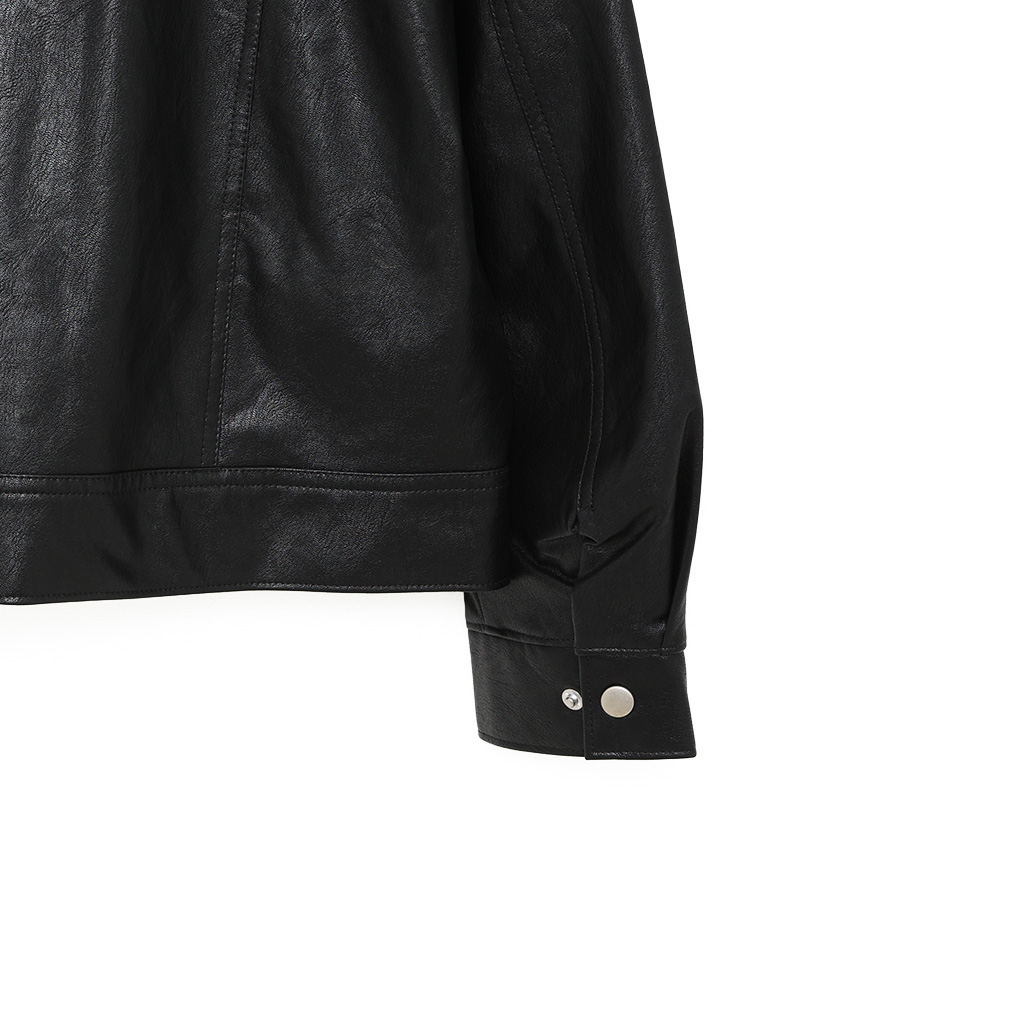 NUGU mignon ルーズレザージャケット NUGU mignon ルーズレザージャケット ☆げん☆ nugu mignon ルーズ