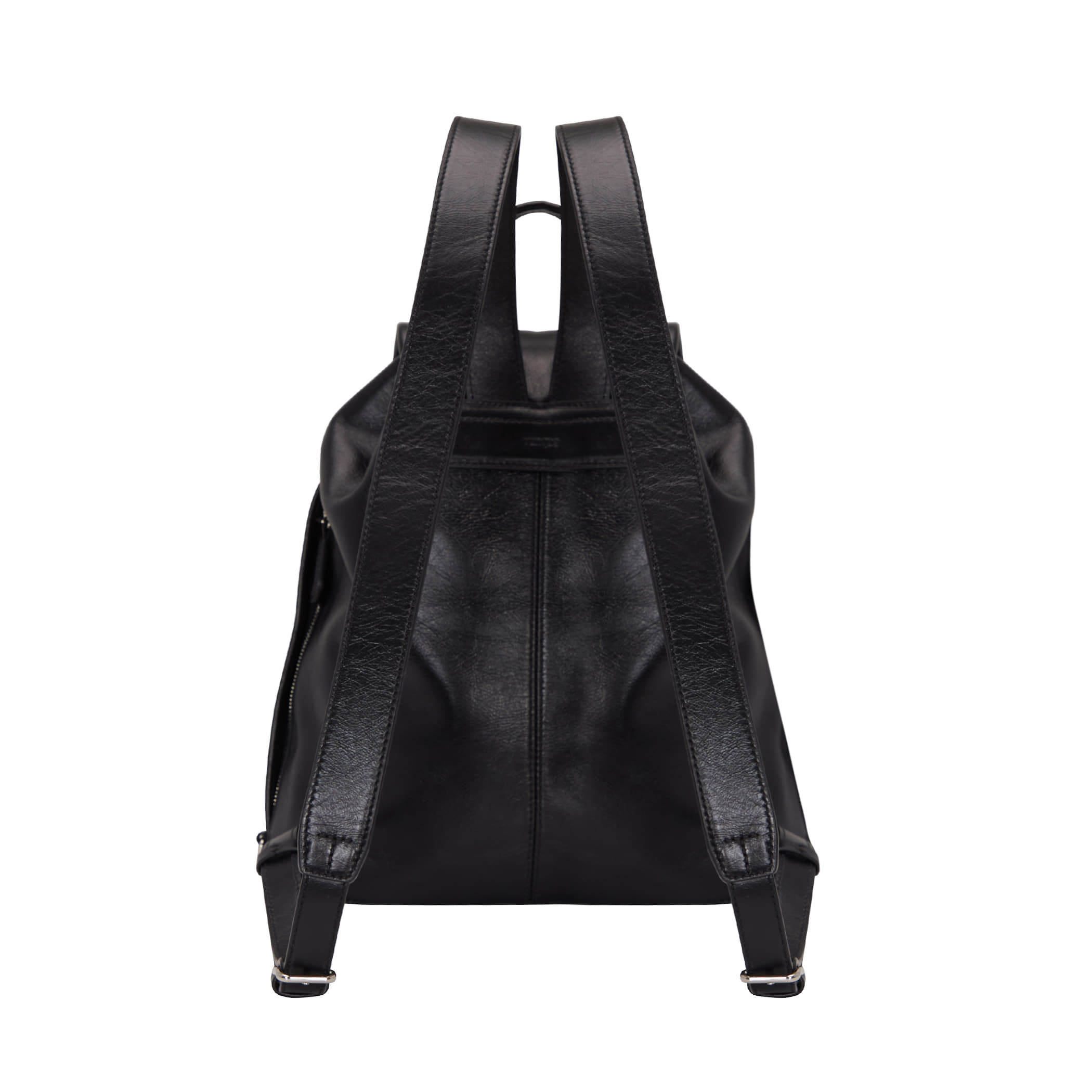 OCCAM DOUX DOUBLE POCKET BACKPACK M BLACK | ファッション通販