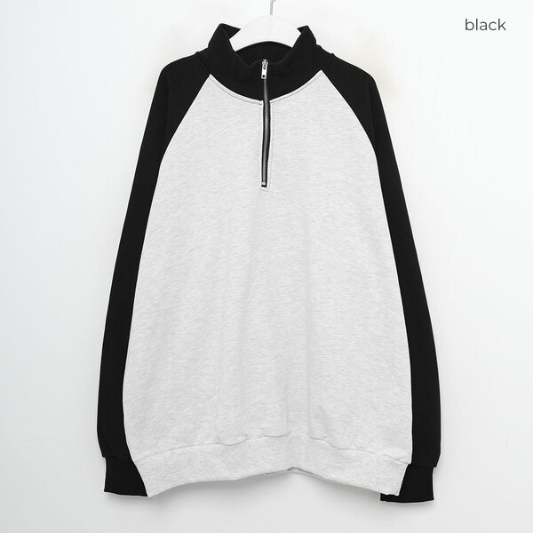 ハーフジップラグランTシャツ | ファッション通販サイト NUGU