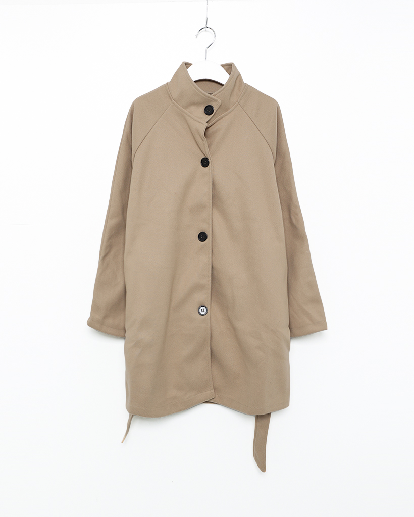 ベルトセットハイネックハーフコート | ファッション通販サイト NUGU