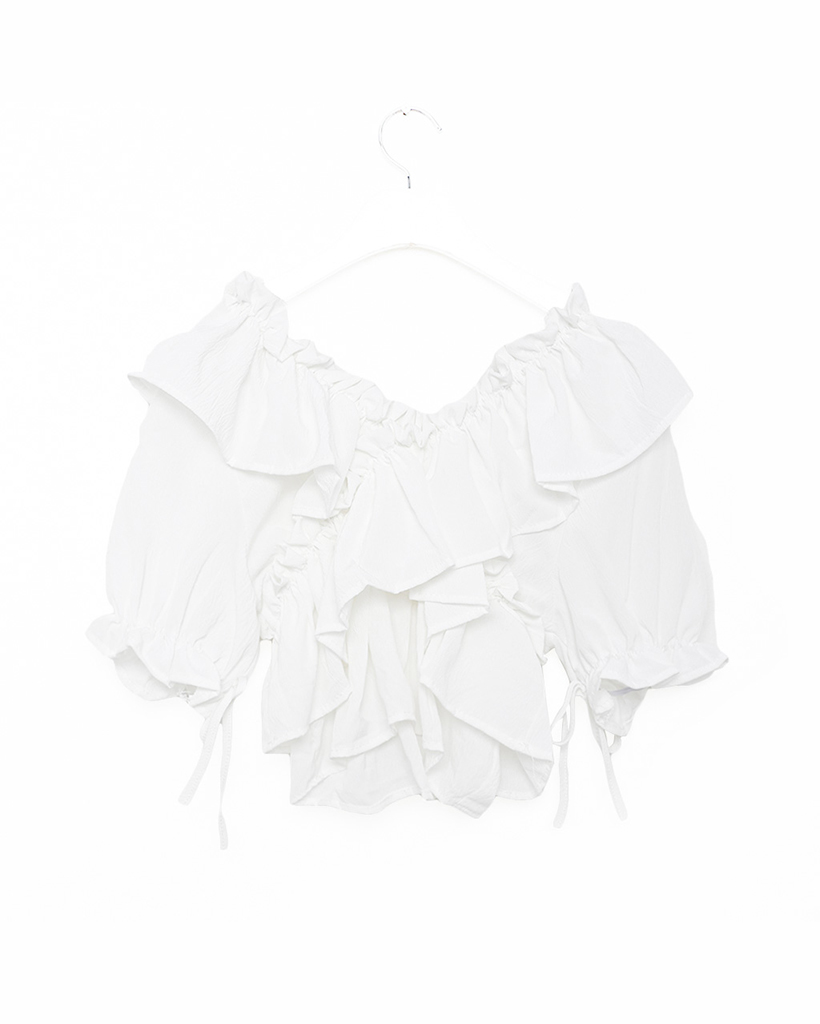 ツーウェイフリルオフショルブラウス | ファッション通販サイト NUGU