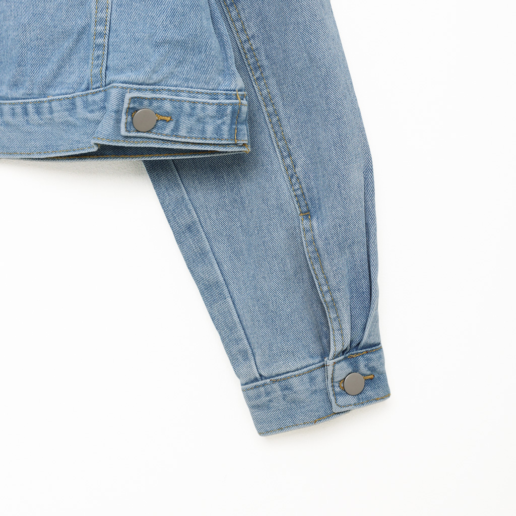 クロップドポケットデニムジャケット | ファッション通販サイト NUGU