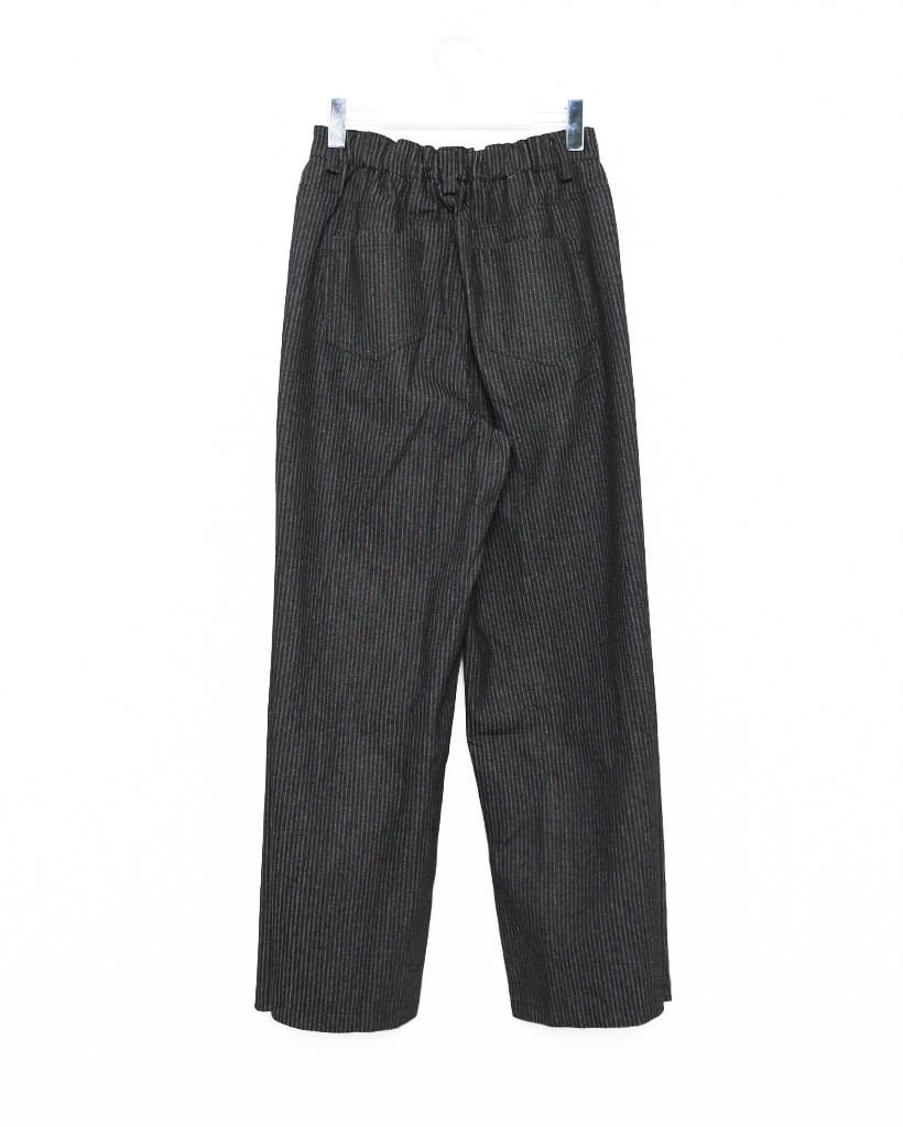 な*し様 pushpush ストライプ ワイドデニム PP STRIPES PANTS ストライプ ワイドデニム PUSH PUSH