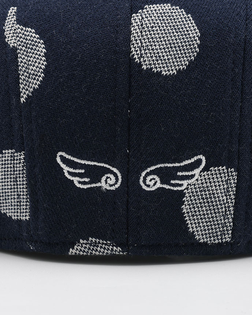 Fancy Club X haku] ANGEL DOT HUNTING CAP (NAVY) F25QE997