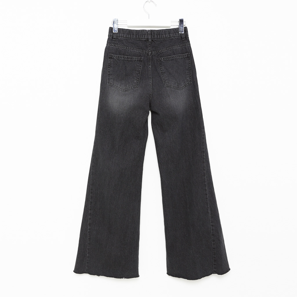 はるぢる スリットディテールデニムパンツ | ファッション通販サイト NUGU