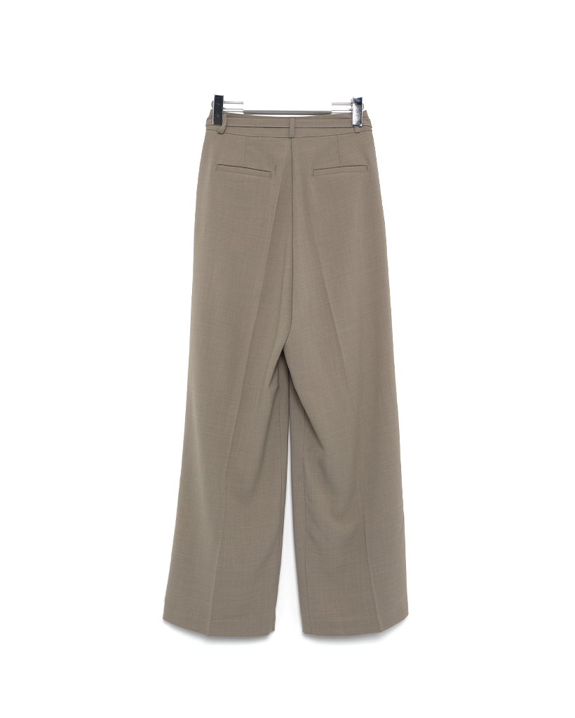 ベルトワイドパンツ | ファッション通販サイト NUGU