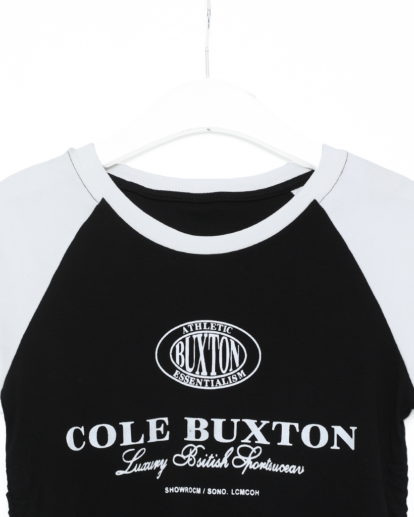 ストリングレタリングラグラン半袖Tシャツ | ファッション通販サイト NUGU