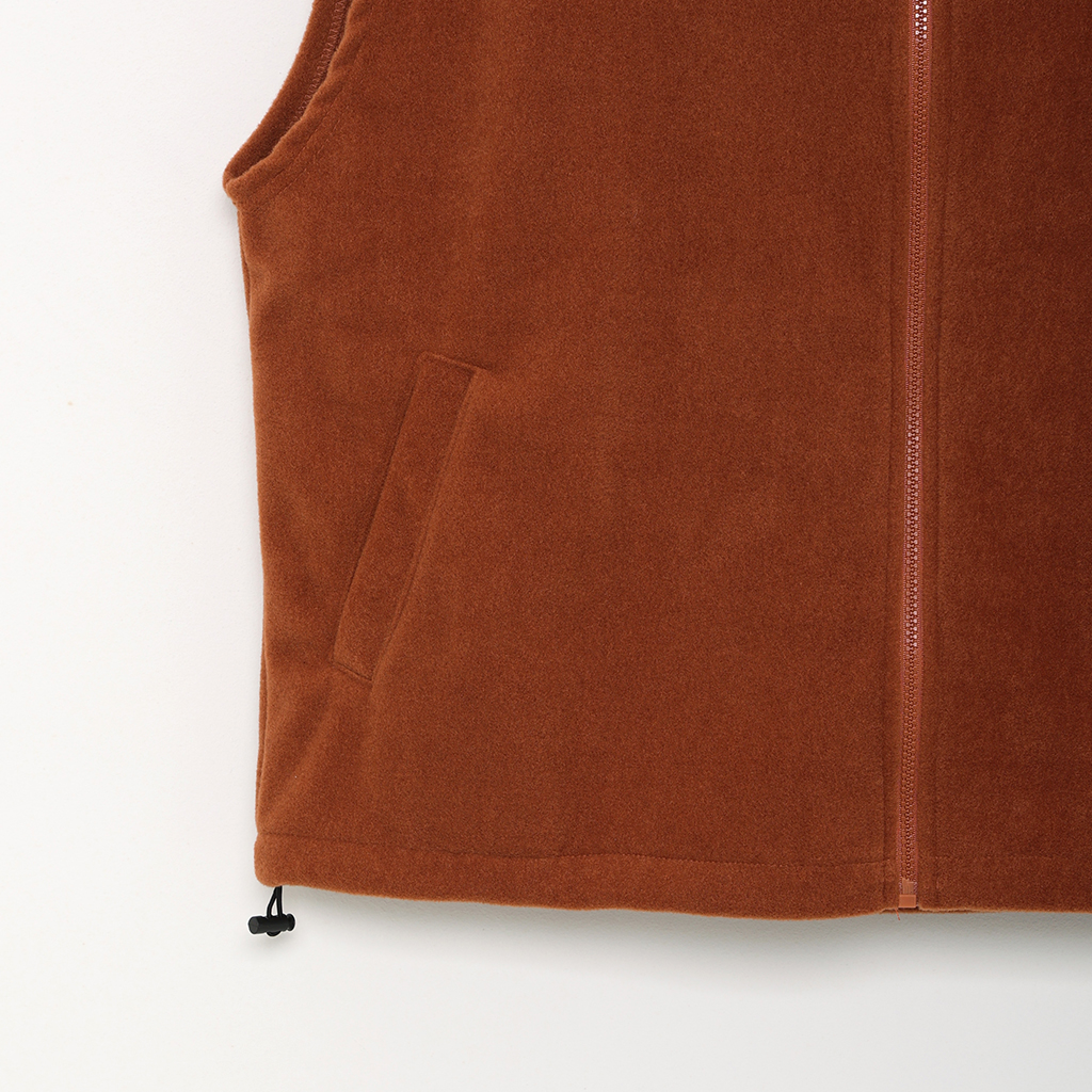 フリースジッパーベスト | ファッション通販サイト NUGU