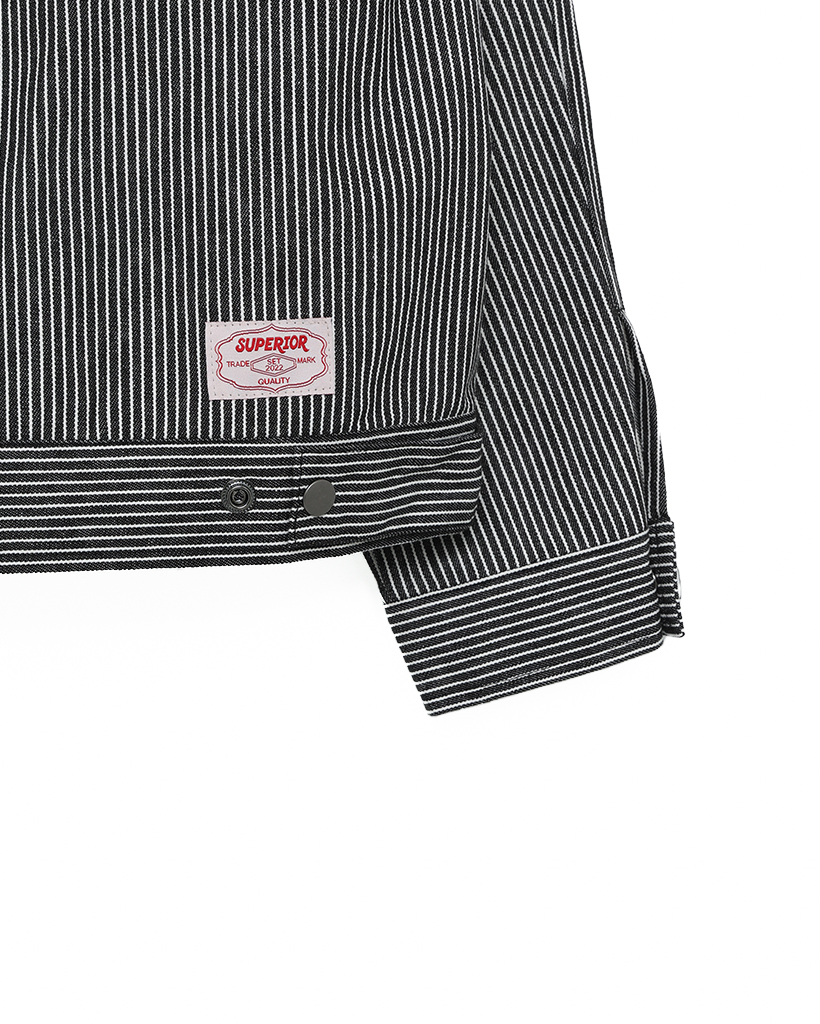 ストライプトラッカージャケット | ファッション通販サイト NUGU